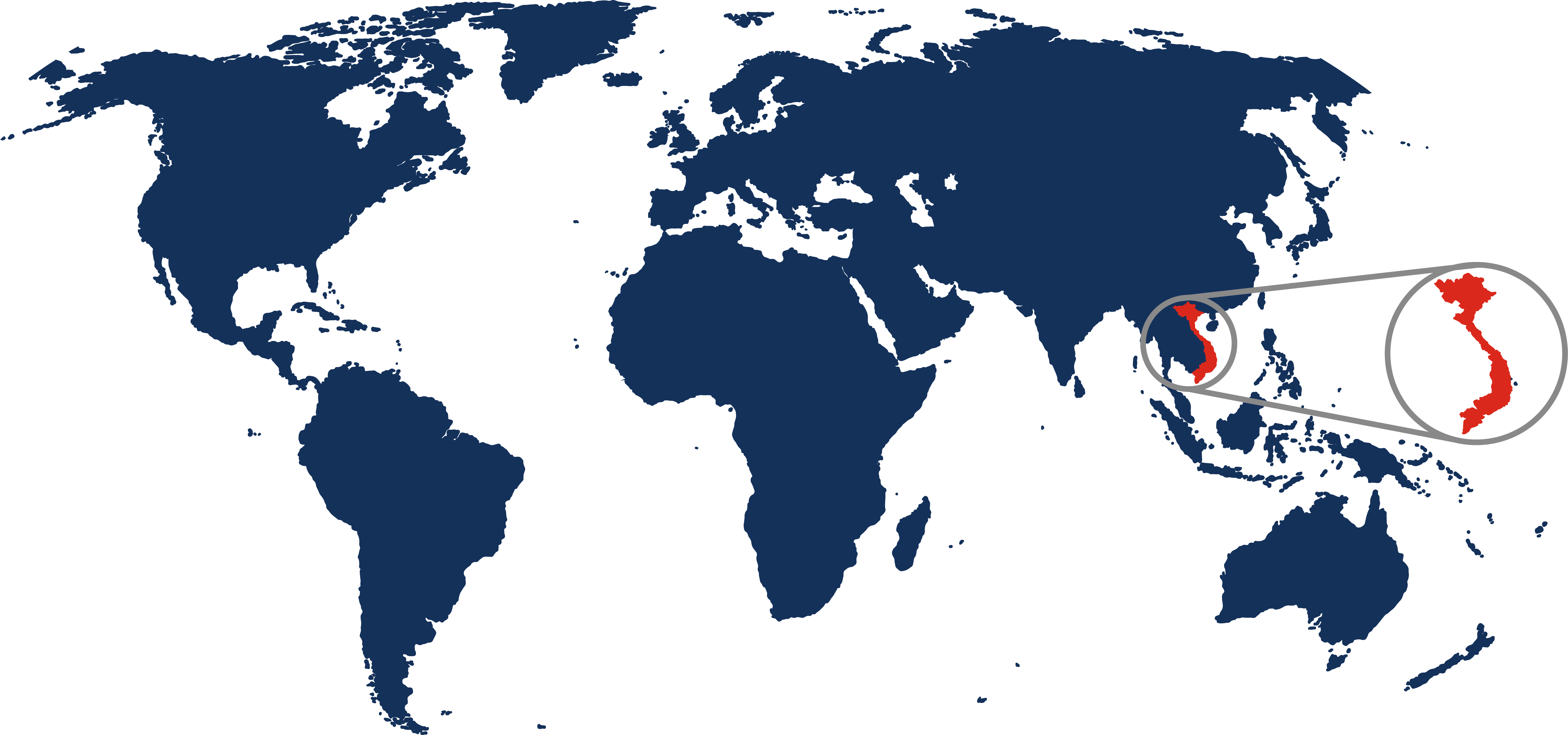 2024 April 02 - Weekly Travelogue - Vietnam World Map - navy