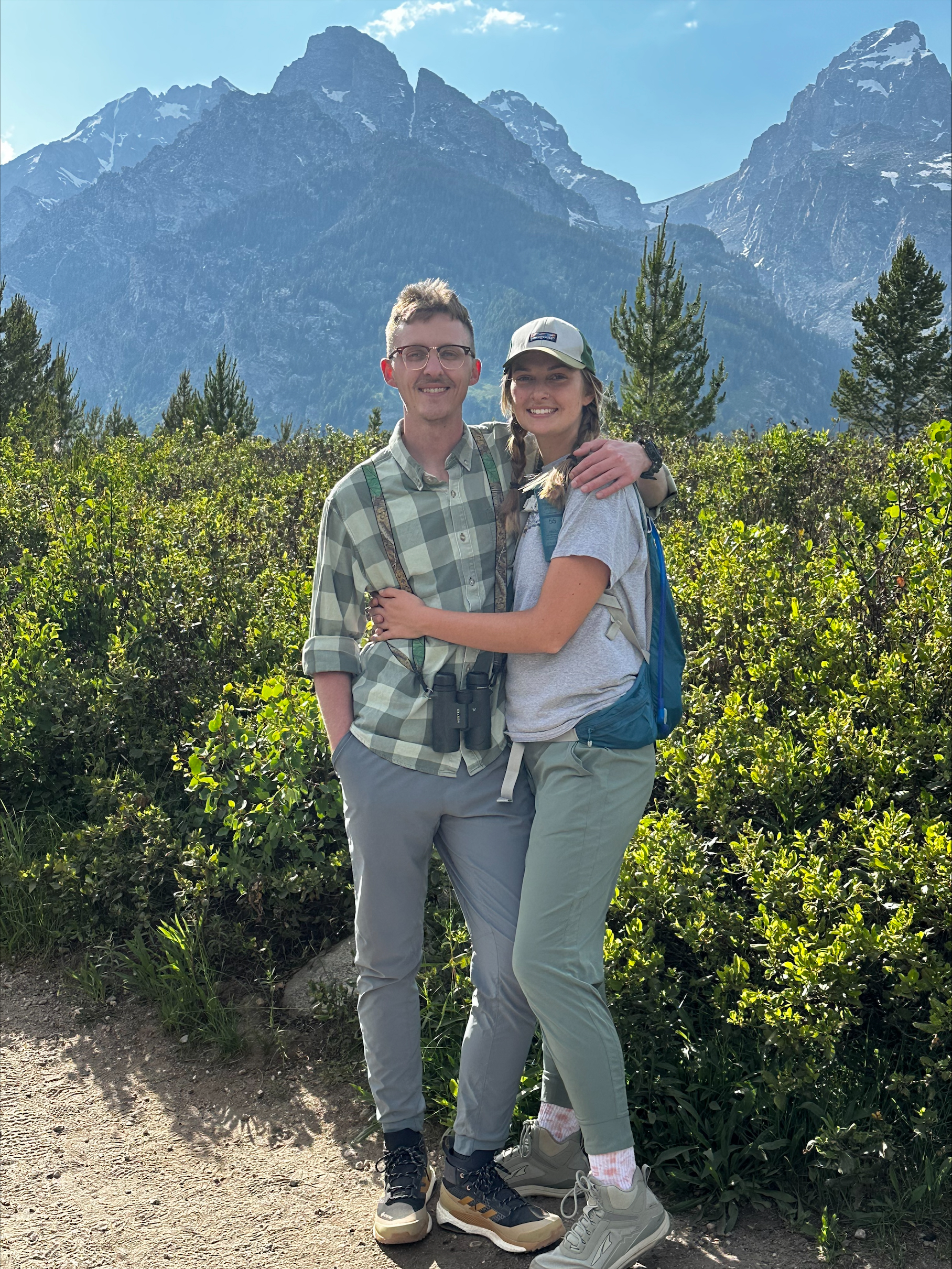 2024 May 28 - Weekly Member Feature - Ty Daly - hiking with fiancee