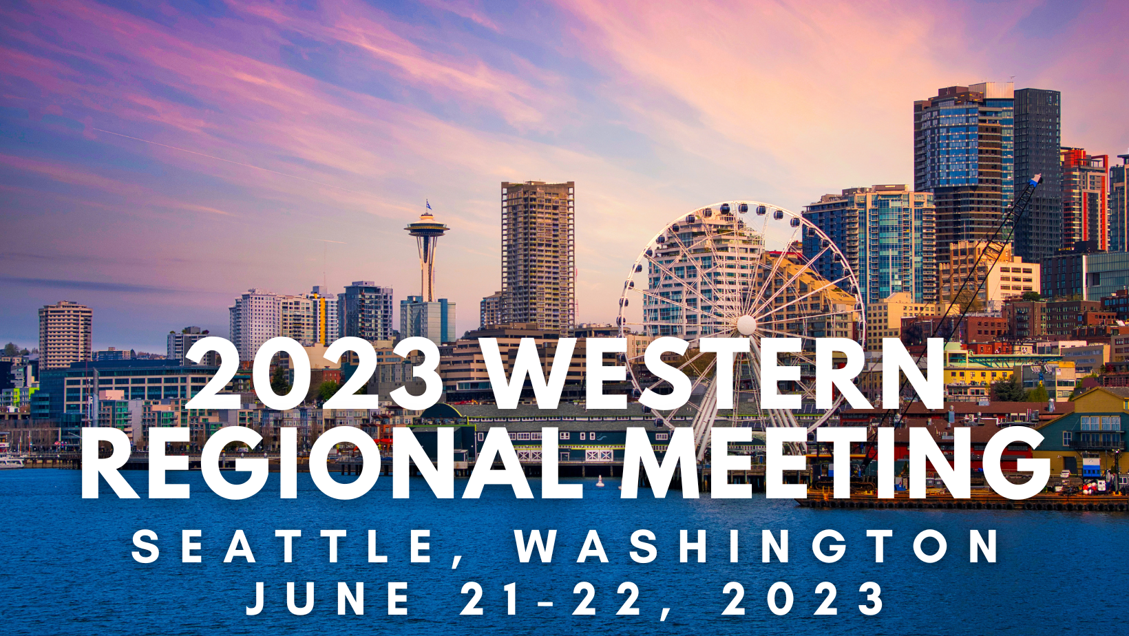 2023 Western Regional Meeting