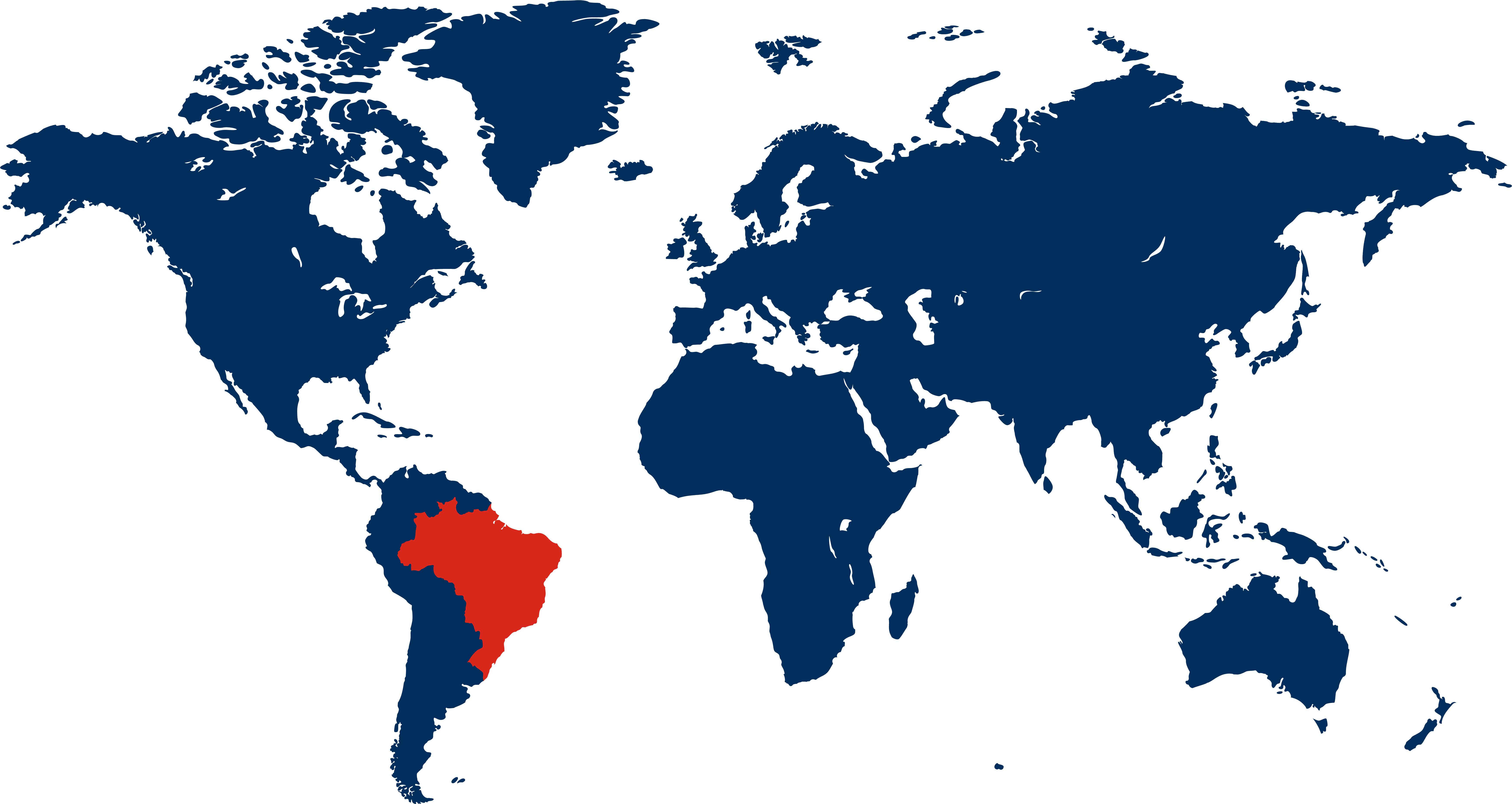 2024 July 16 - Weekly Travelogue - Brazil - World Map