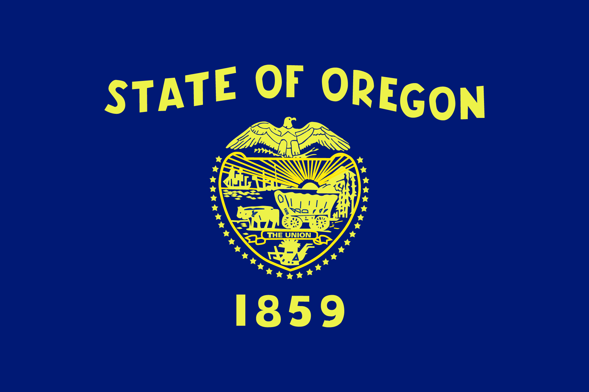 2024 November 19 - Weekly Travelogue - Oregon flag