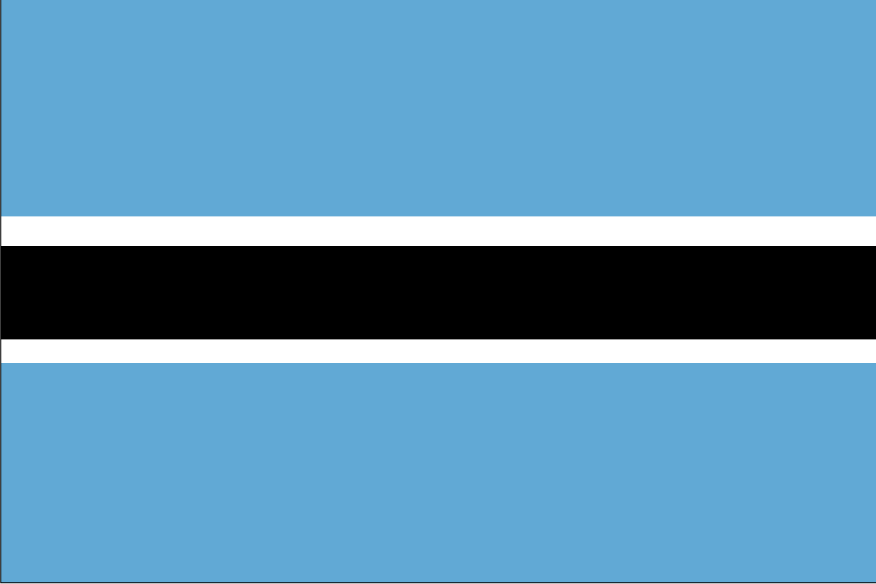 2024 October 15 - Weekly Travelogue - Botswana - Flag