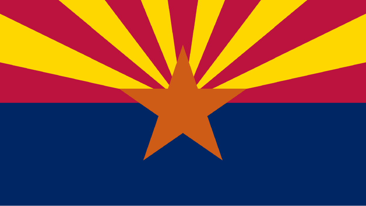 2024 October 22 - Weekly Travelogue - Arizona - flag