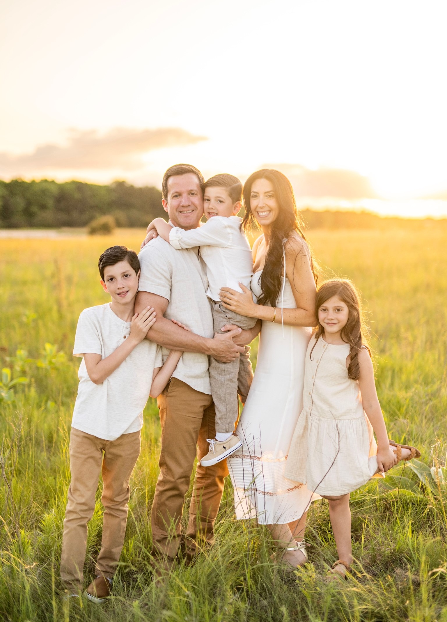 New York attorney Jordan Palatiello and his wife, Natalie, have three children: Ben, 9; Elle, 7; and Carter, 5.