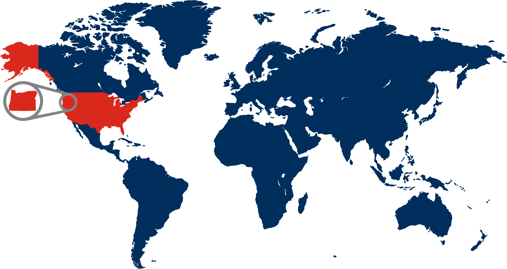 2024 November 19 - Weekly Travelogue - Oregon World Map